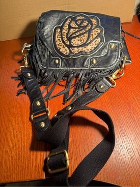 Y2K Biker leather Betsey Johnson.Rare one of a kind.